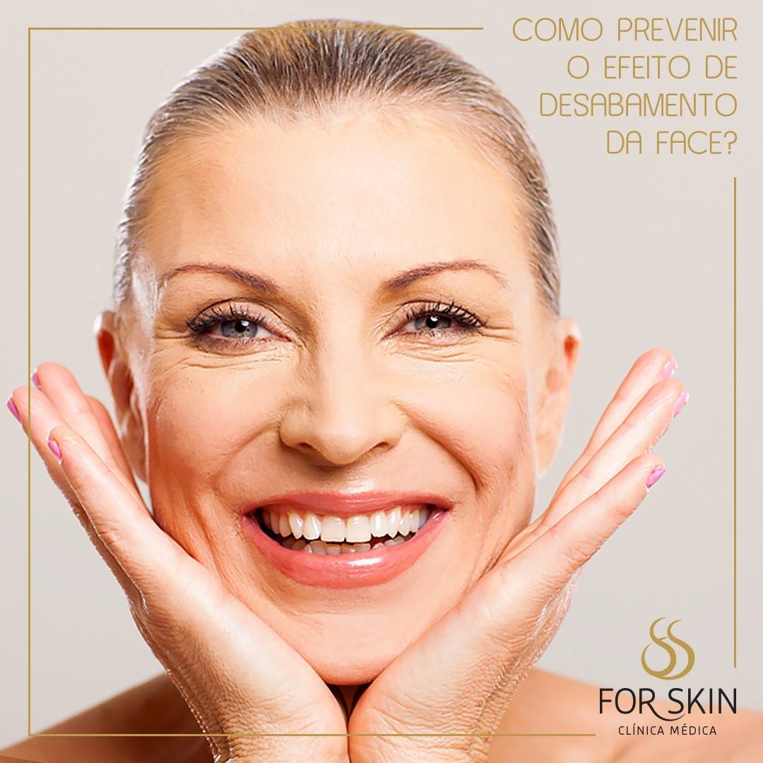 Como prevenir o efeito de desabamento da face?